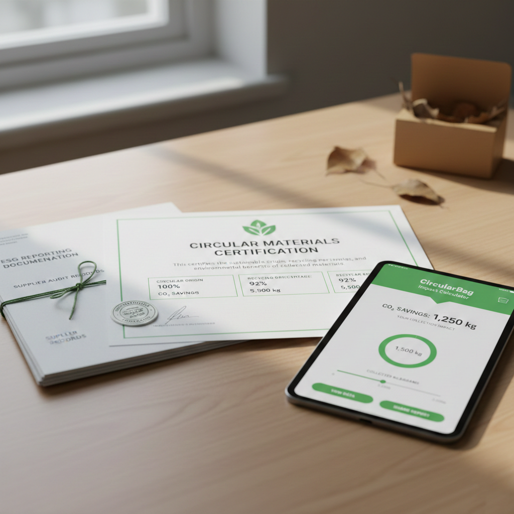 Certificaat circularbag