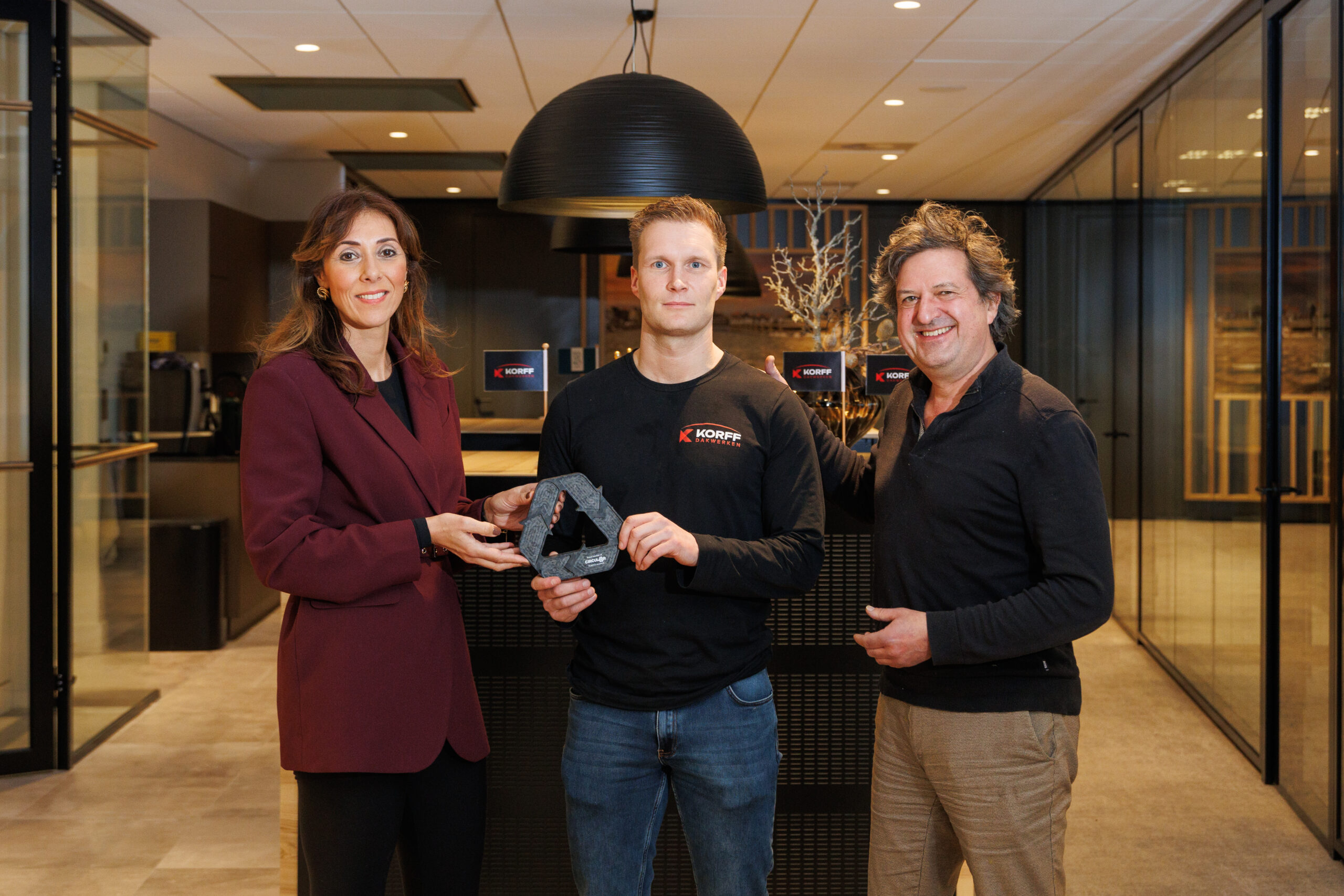 Korff Dakwerken en Circular Plastics Alliance