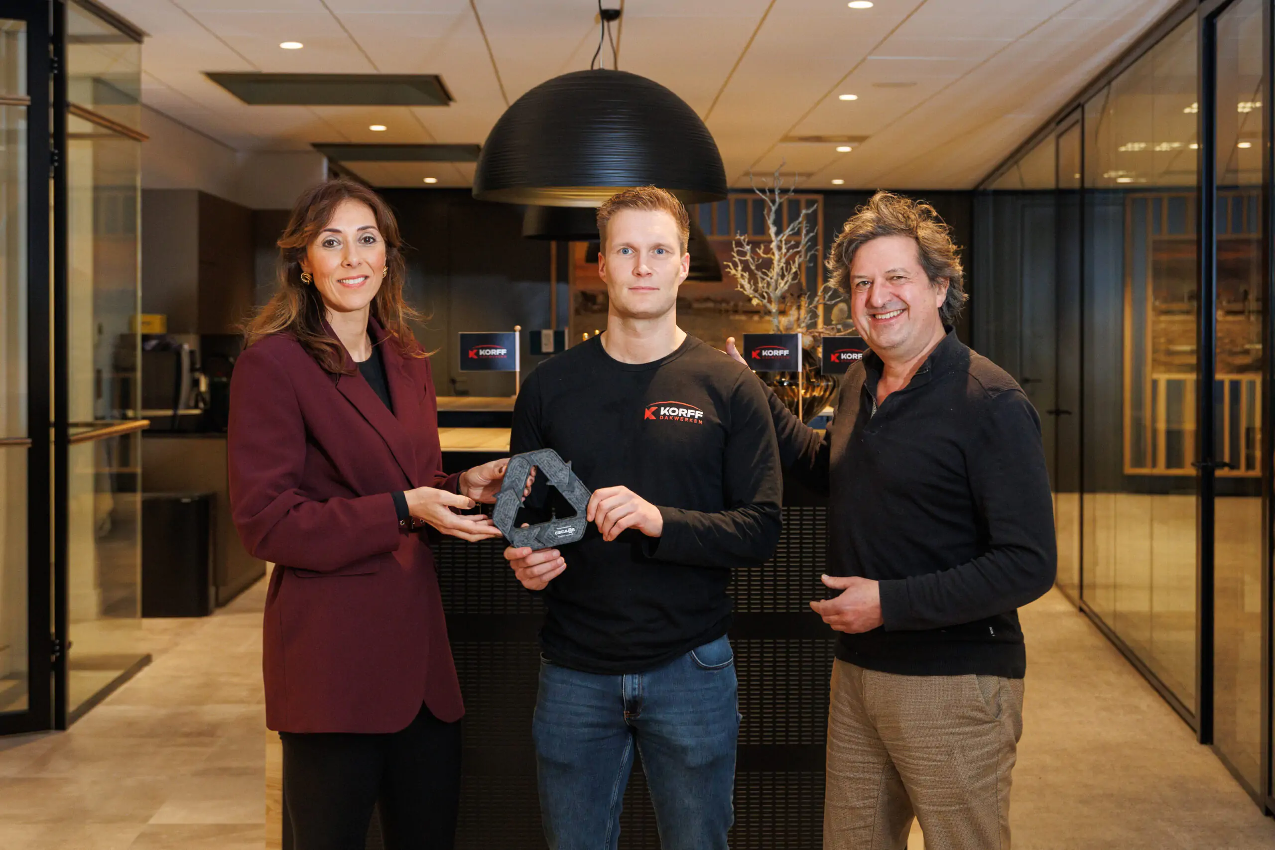 Korff Dakwerken en Circular Plastics Alliance