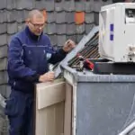 Klimaat-koeling-plein